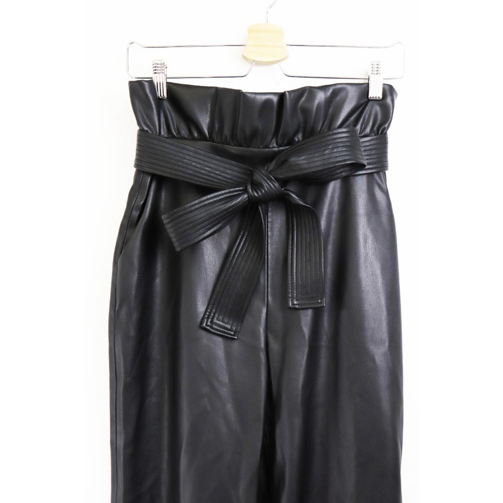 NEW Alexis Kayden Vegan Leather Paper Bag Pants S - Picture 6 of 9